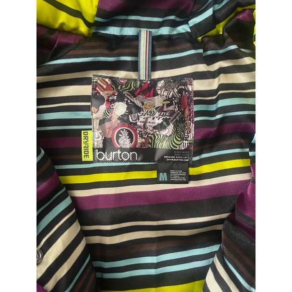 Burton DryRide Women's Med Purple Sleeveless Hooded Vest Full Zip Outdoor Jacket - Picture 2 of 7